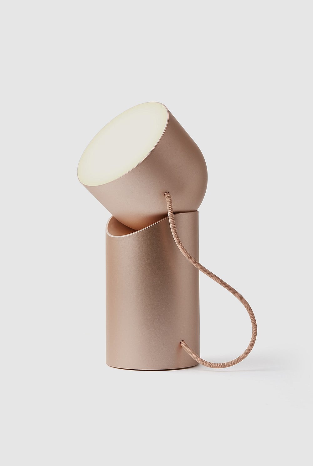 Orbe Portable Led Lamp With Moving Head - Gold