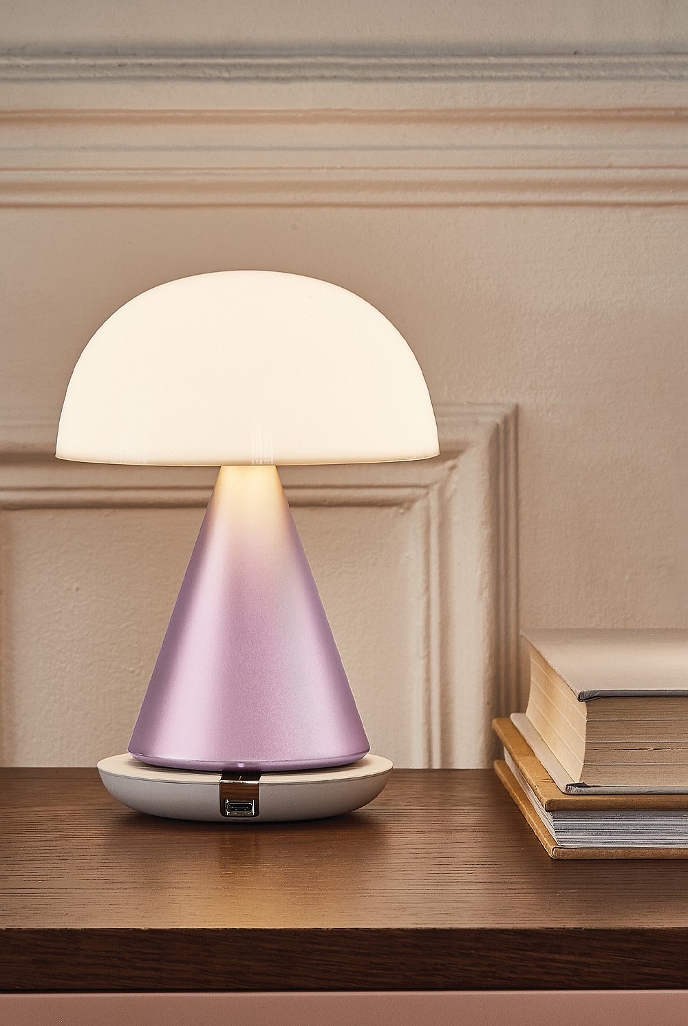 Mina L Large Portable Led Lamp - Pink