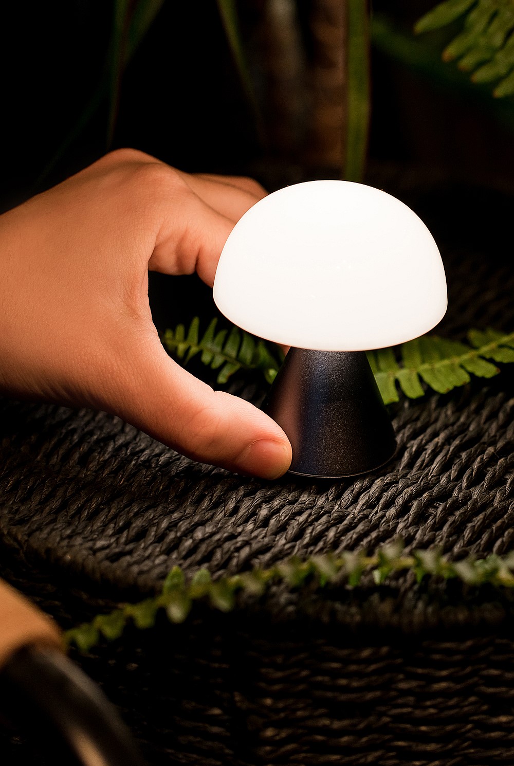 Mina Mini Led Lamp - Gunmetal