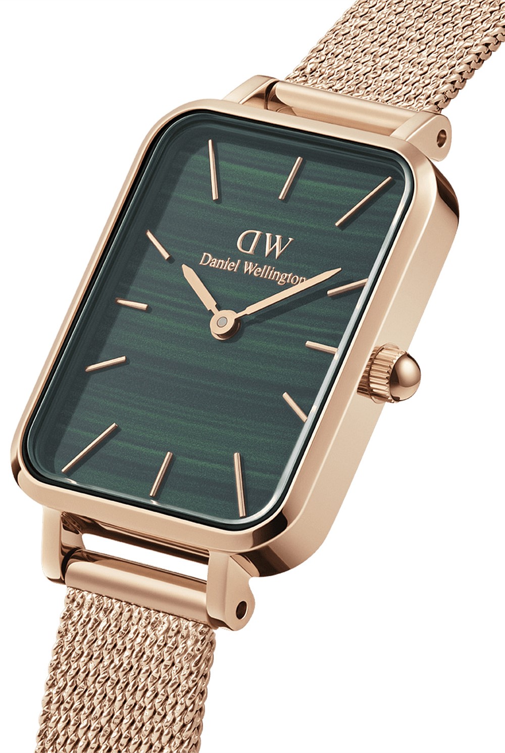 Quadro 20x26 Pressed Melrose Rose Gold & Green Watch