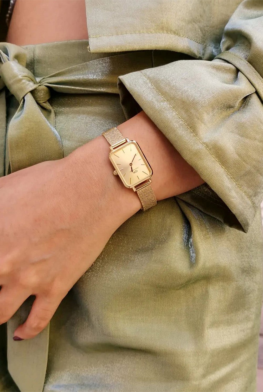 Quadro 20x26 Unitone Gold Watch