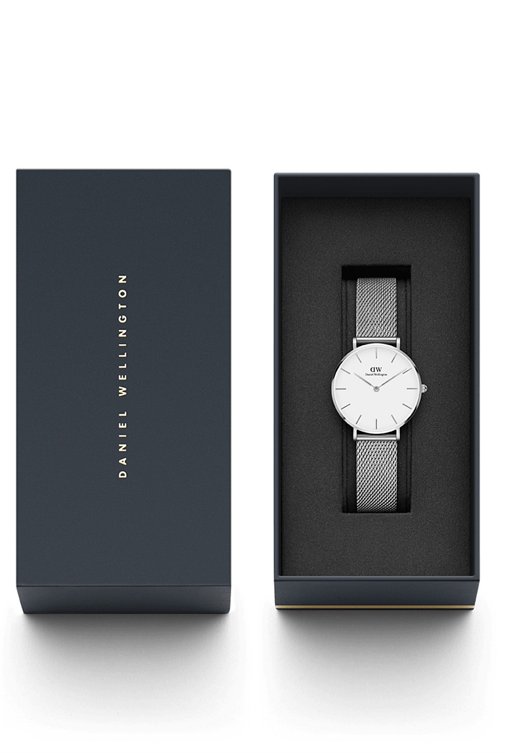 Petite 32 Silver & White Watch