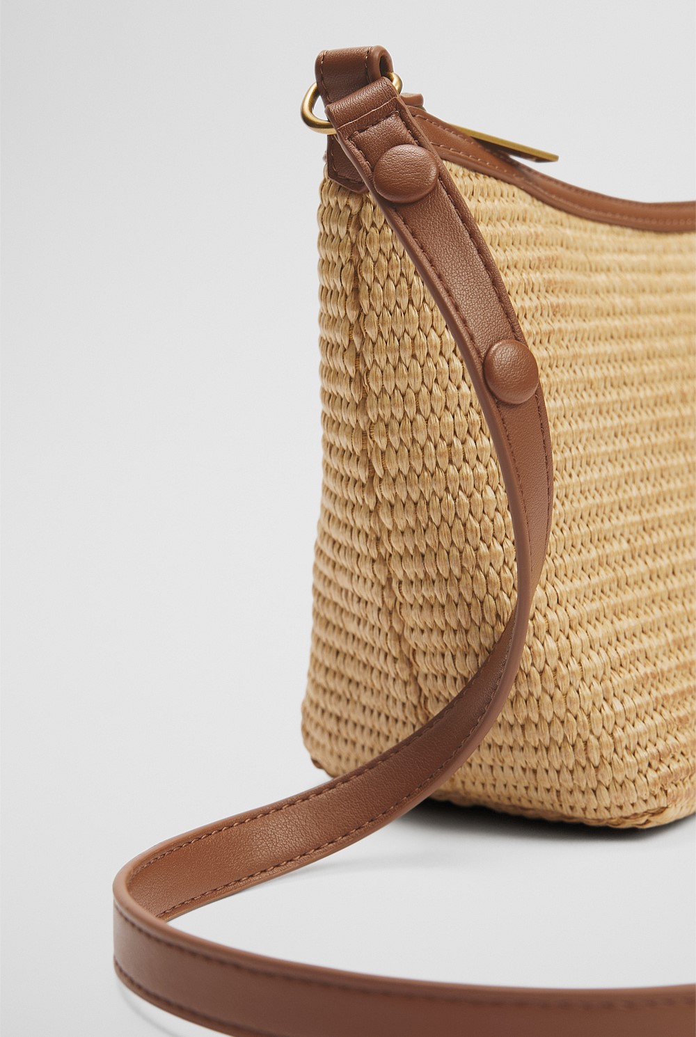 Lila Woven Crossbody Bag