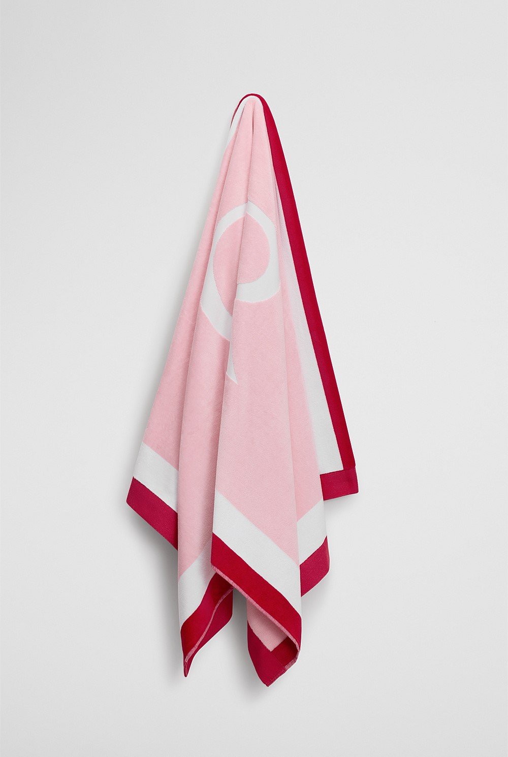 CR Australian Cotton Border Towel
