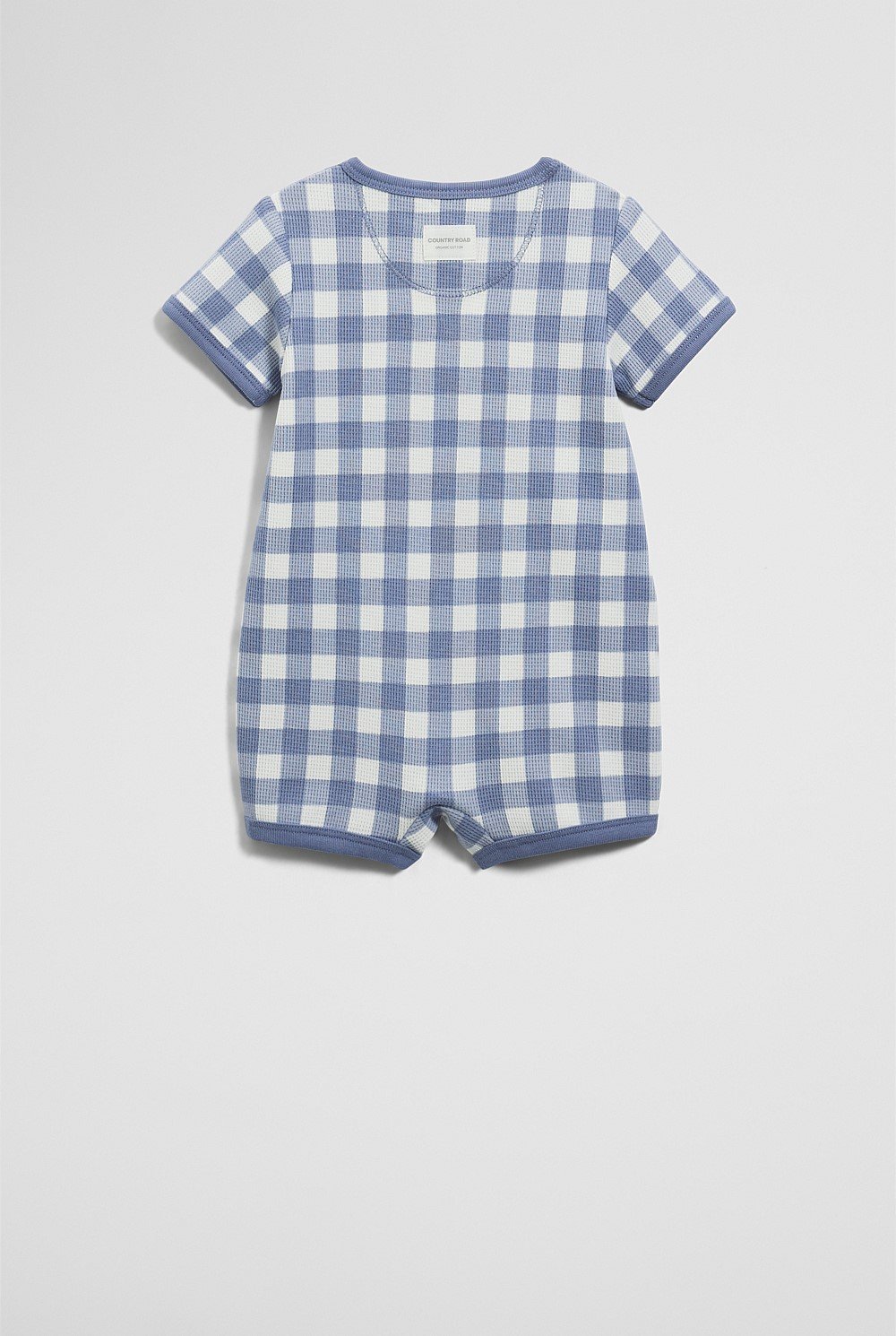 Gingham Short Sleeve Bodysuit