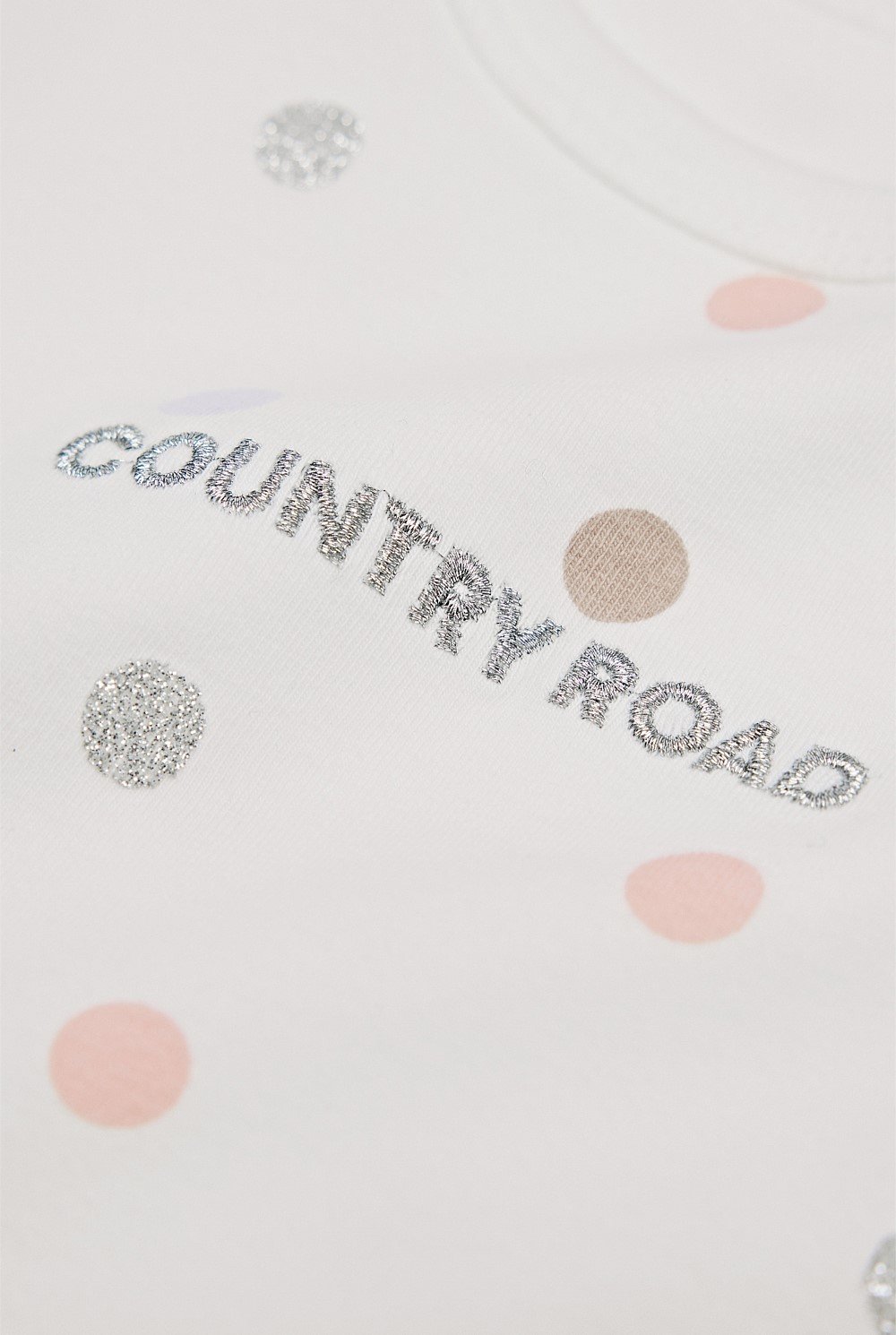 Frill Short Sleeve Spot Bodysuit