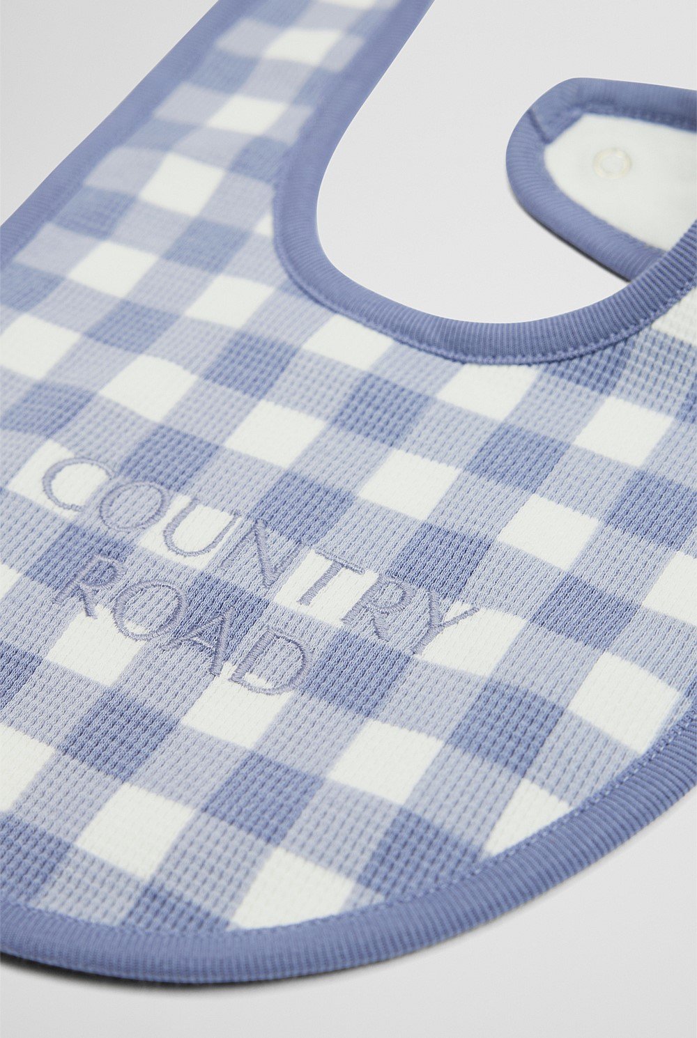 Organically Grown Cotton Waffle Bib