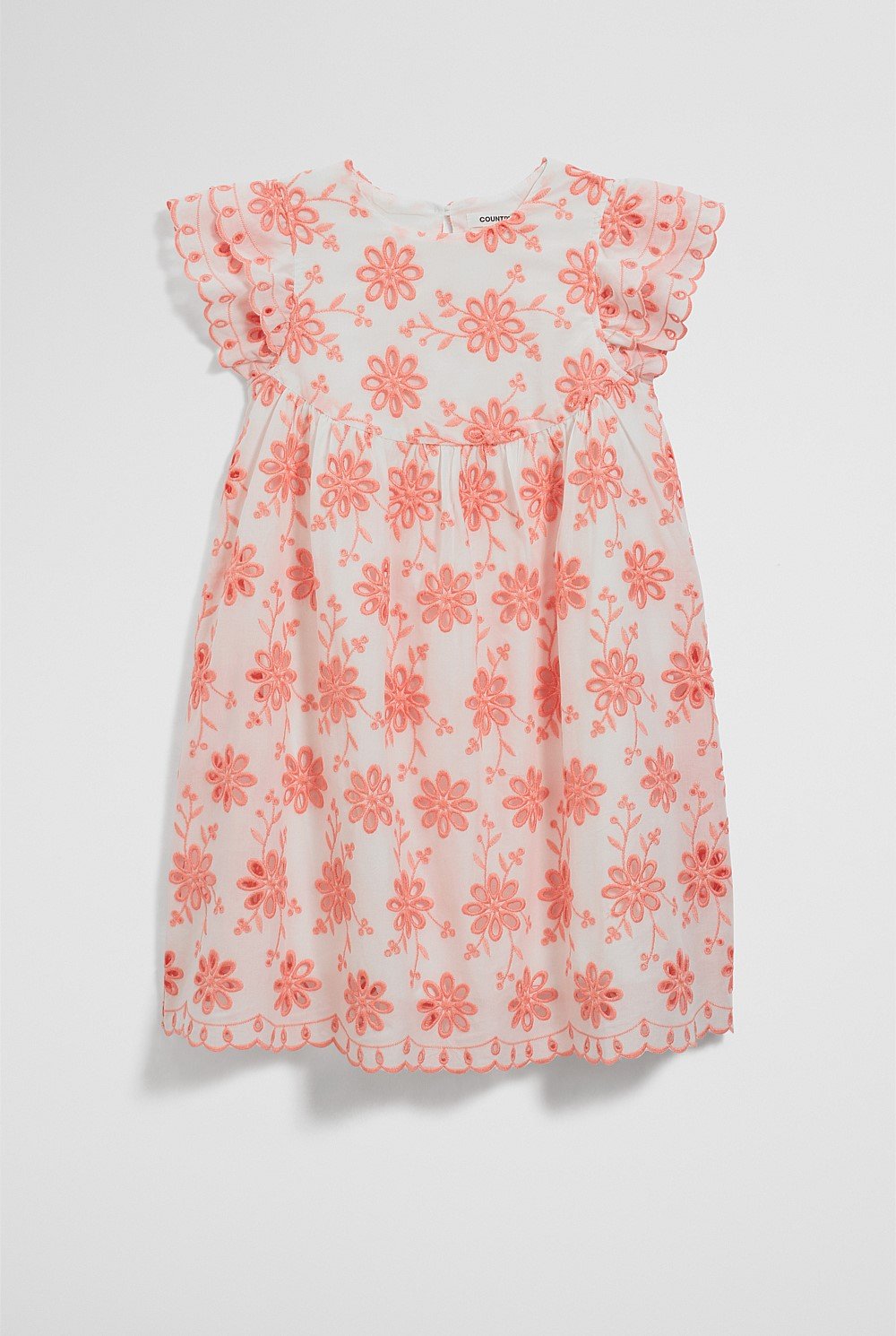 Broderie Frill Dress