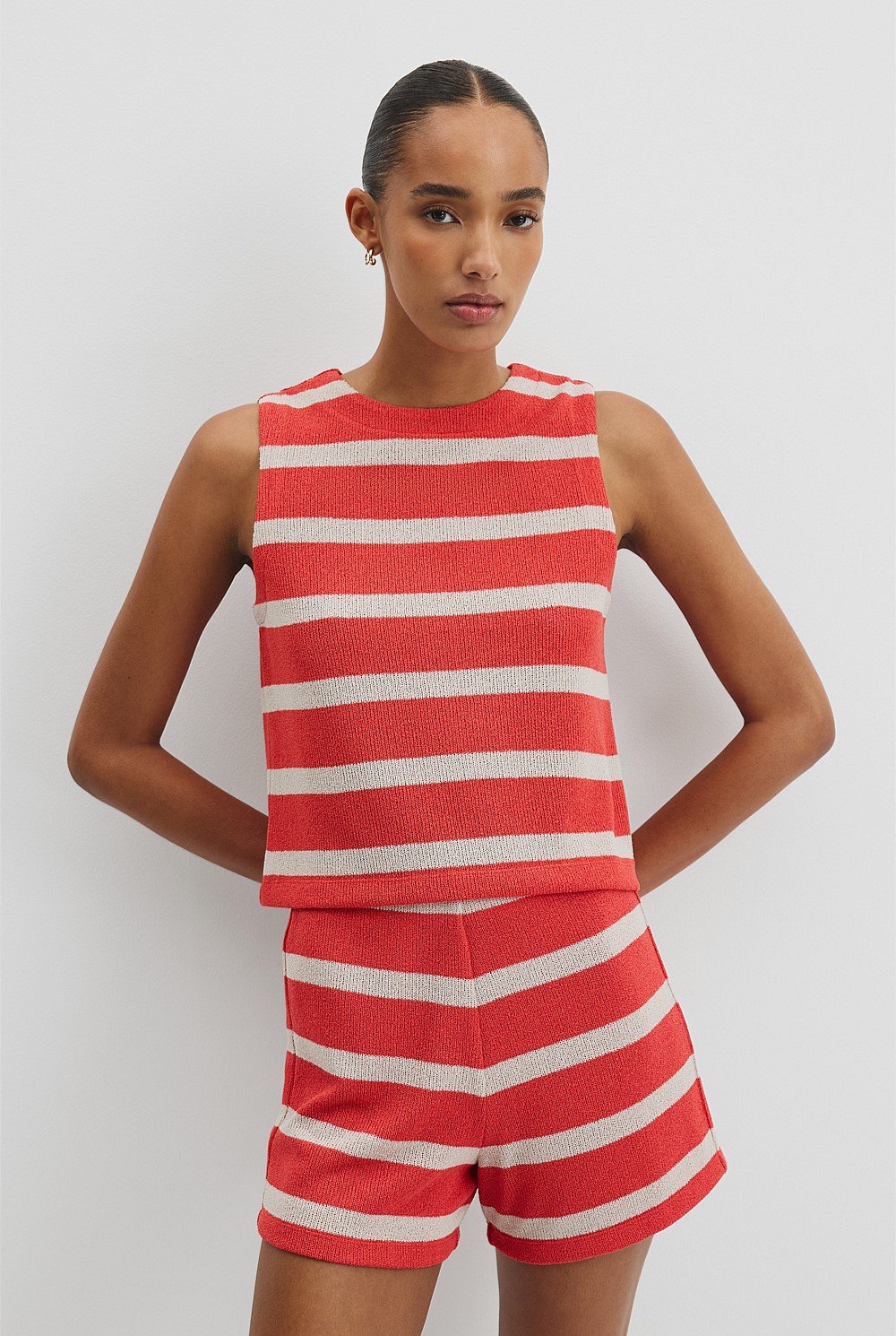 Stripe Textured Tank