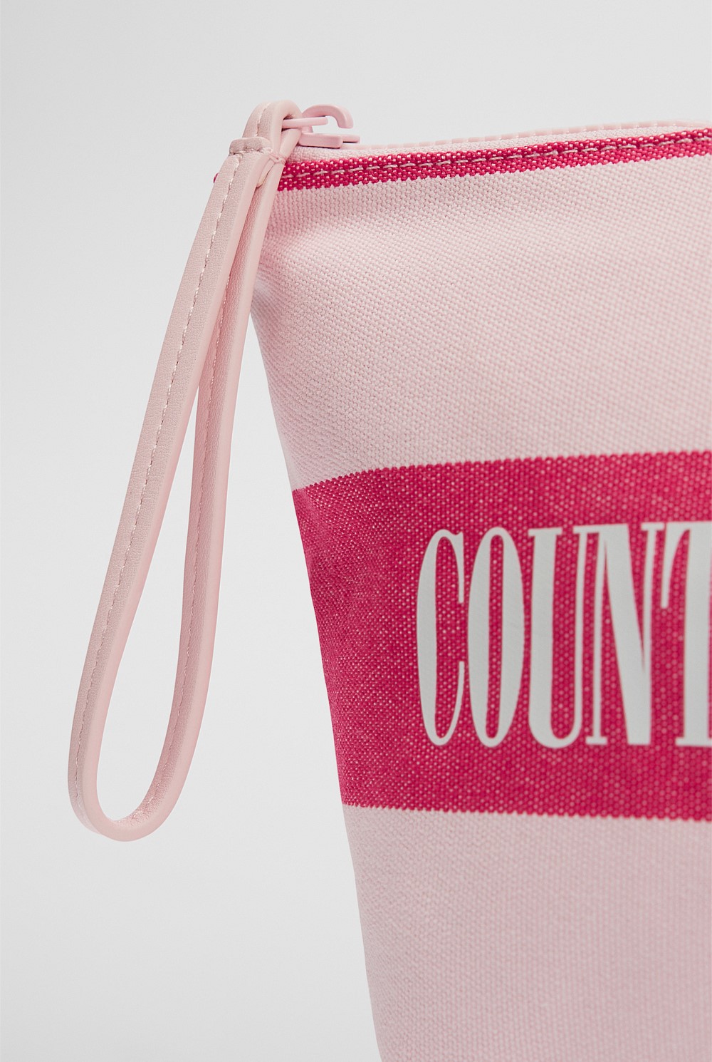 Australian Cotton Embroidered Heritage Tri Cosmetic Case