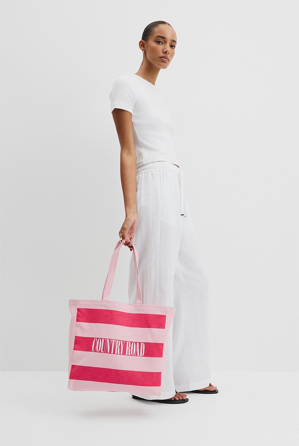 Australian Cotton Embroidered Heritage Shopper