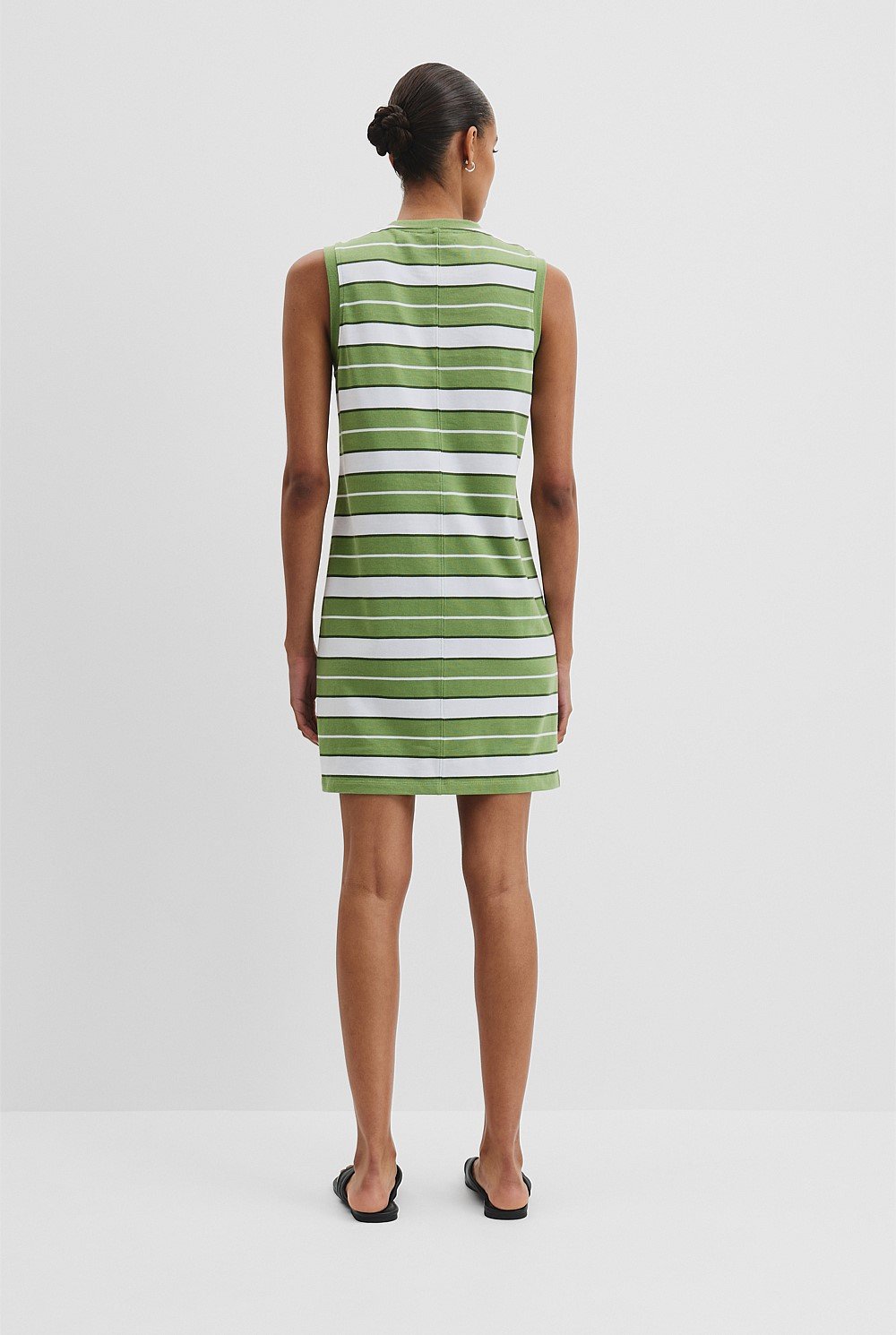 Australian Cotton Stripe CR Dress