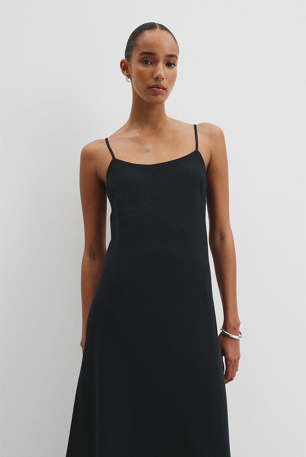 Organically Grown Linen Slip Dress