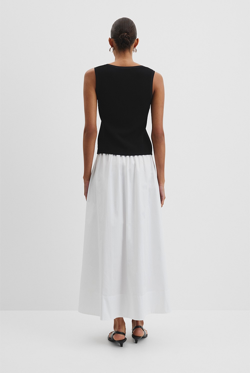 Waffle Crew Knit Tank