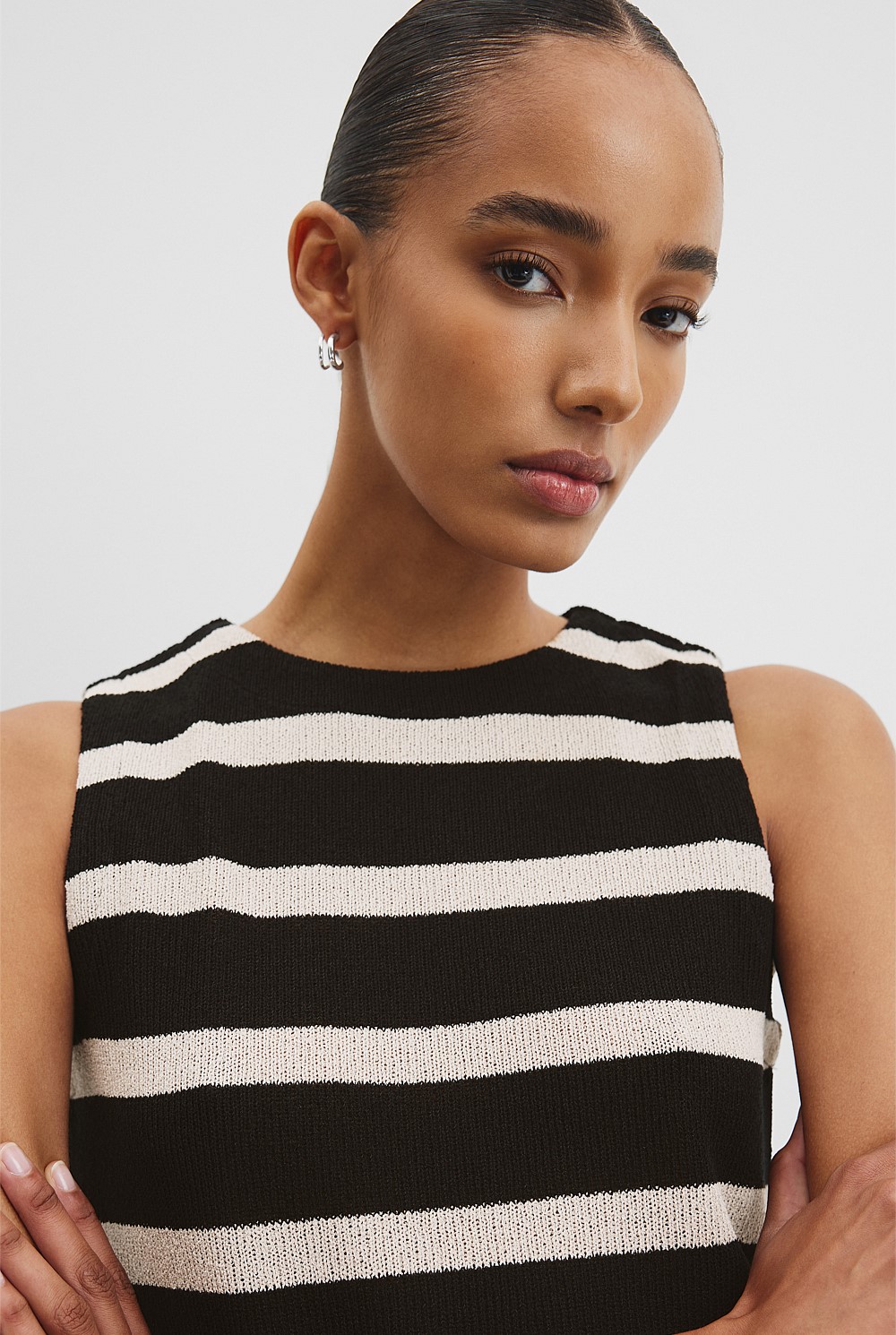 Stripe Textured Tank