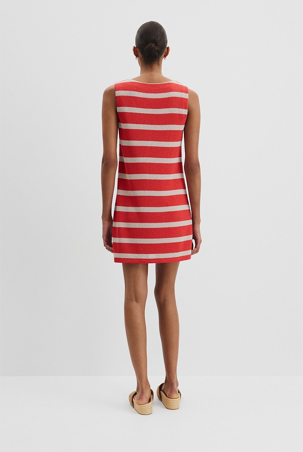 Stripe Textured Dress