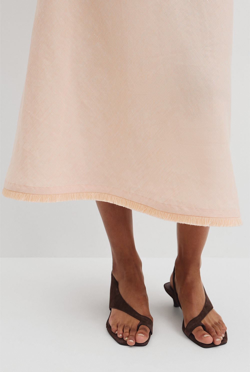 Organically Grown Linen Slip Dress