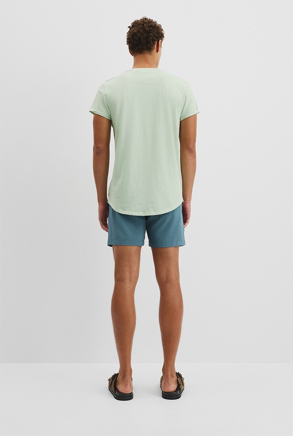 Australian Cotton Longline Garment Dye T-Shirt