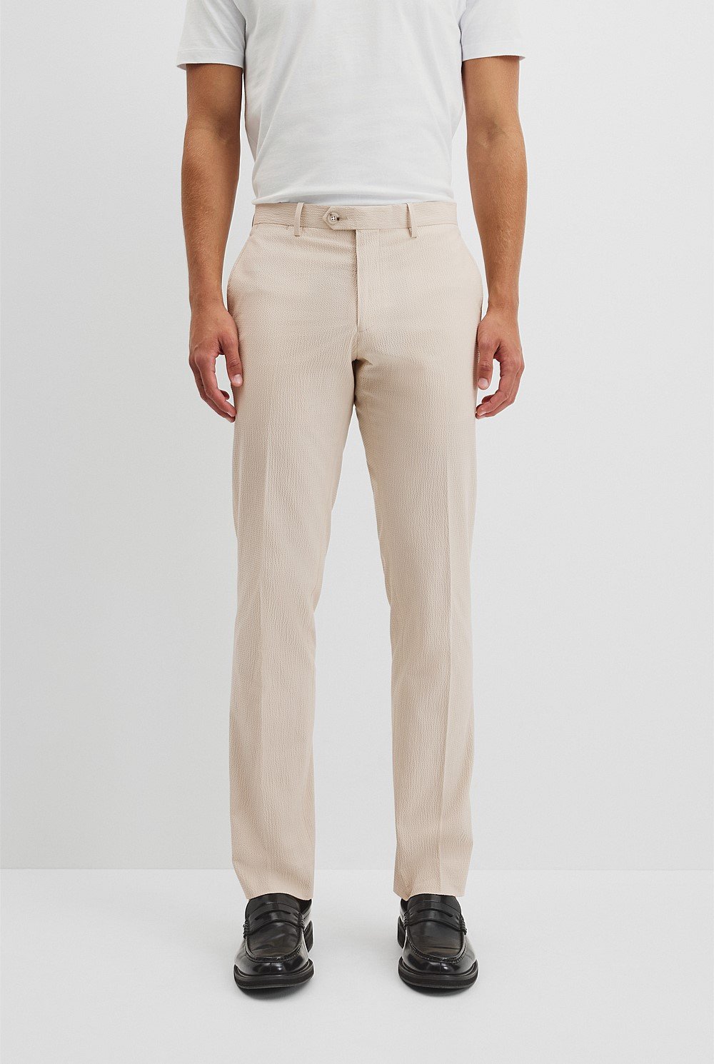 Seersucker Tailored Pant