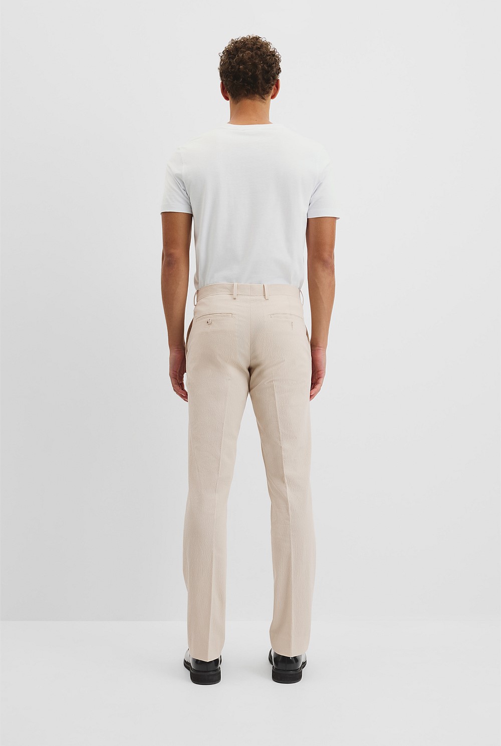 Seersucker Tailored Pant
