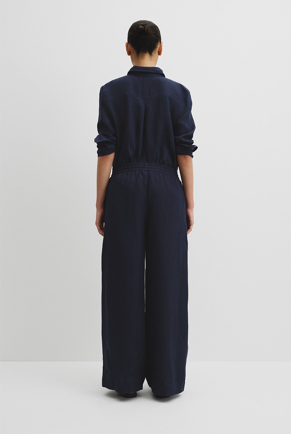 Organically Grown Linen Pull-On Pant