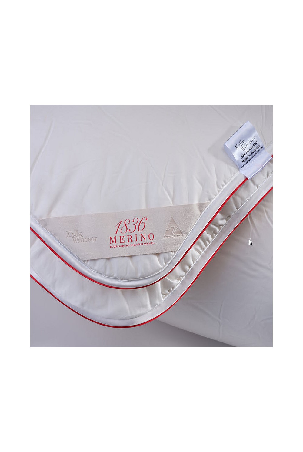 Kelly & Windsor 1836 Merino 500gsm Quilt With 100% Tencel Sateen Cover, Hand-finished In Australia. 