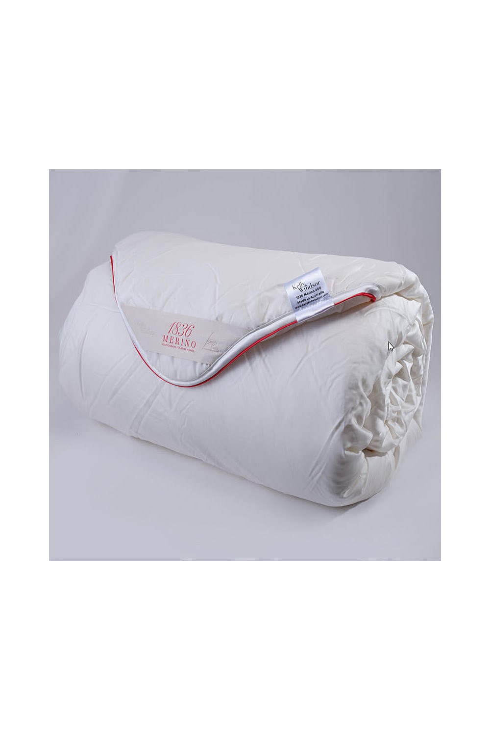 Kelly & Windsor 1836 Merino 500gsm Quilt With 100% Tencel Sateen Cover, Hand-finished In Australia. 