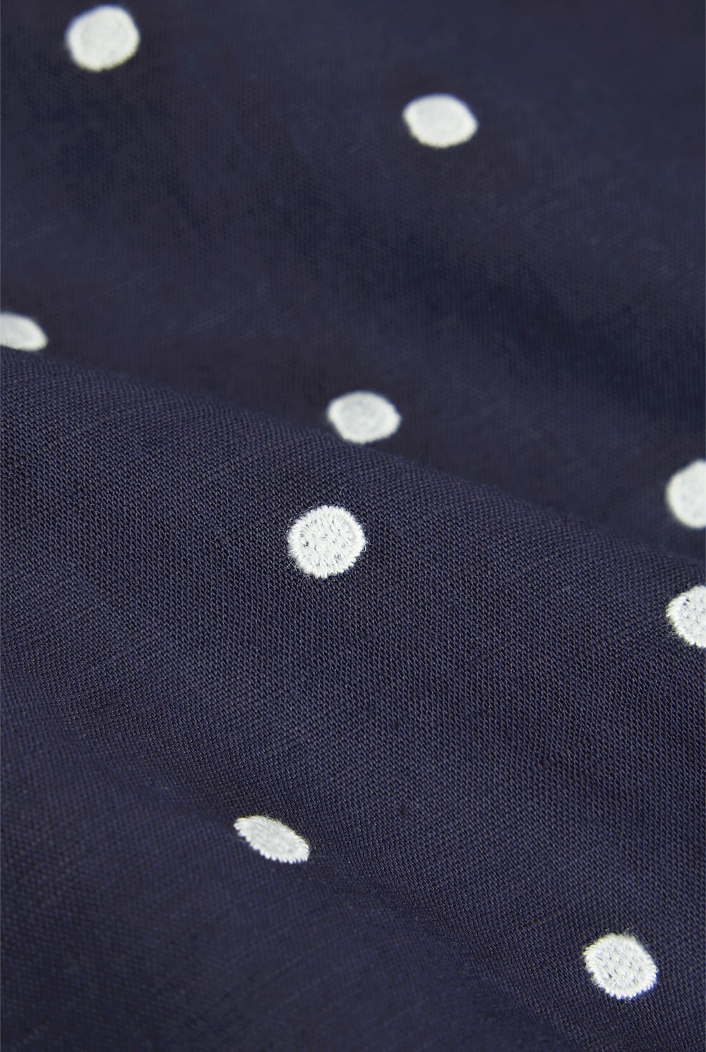 Spot Collared Romper