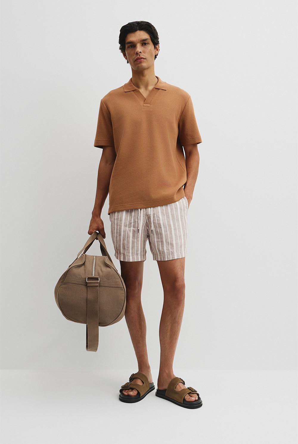 Australian Cotton Waffle Polo