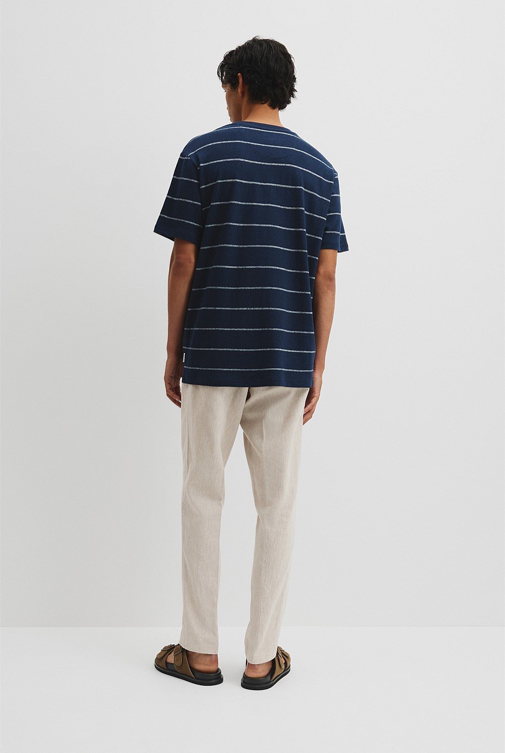 Hemp Slub StripeT-Shirt