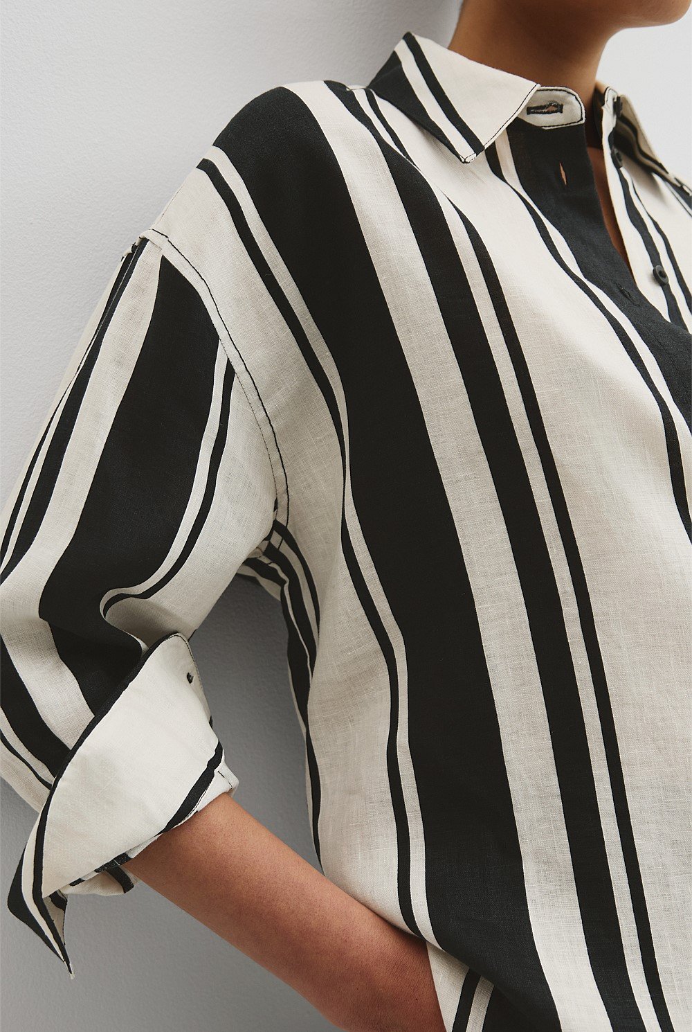 Organically Grown Oversized Linen Shirt