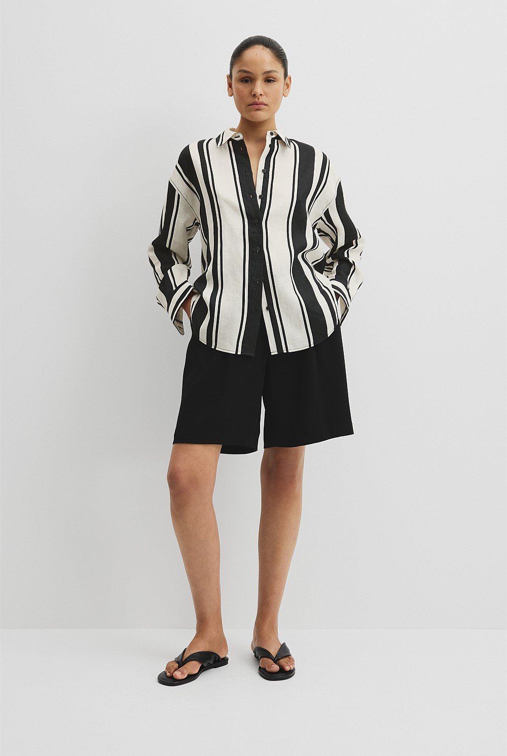 Organically Grown Oversized Linen Shirt