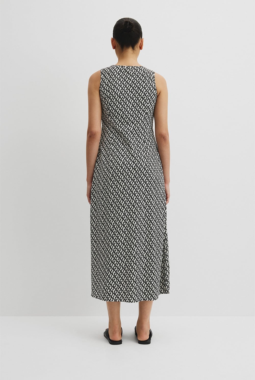 Print Maxi Tank Dress