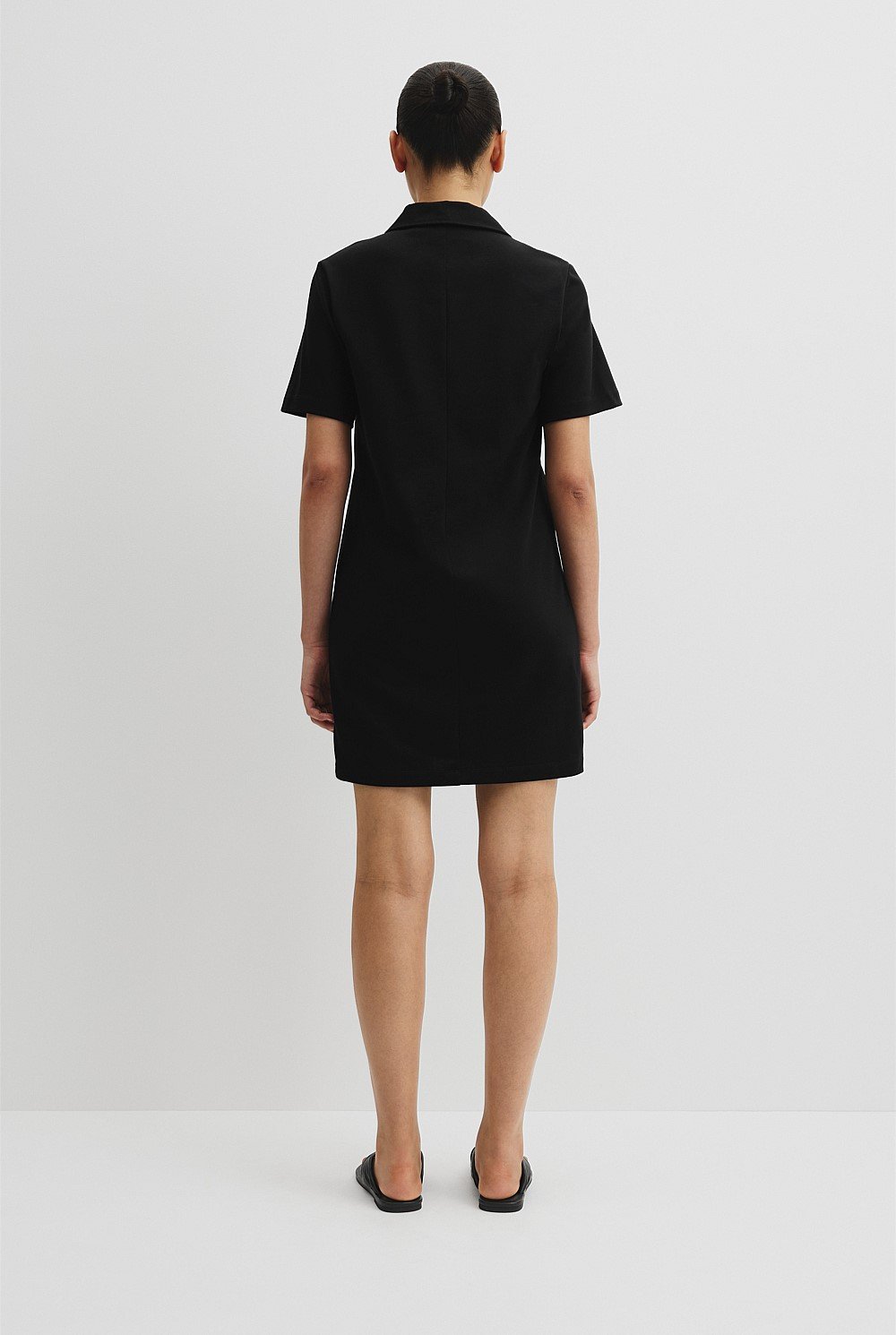 Australian Cotton Jersey Polo Dress