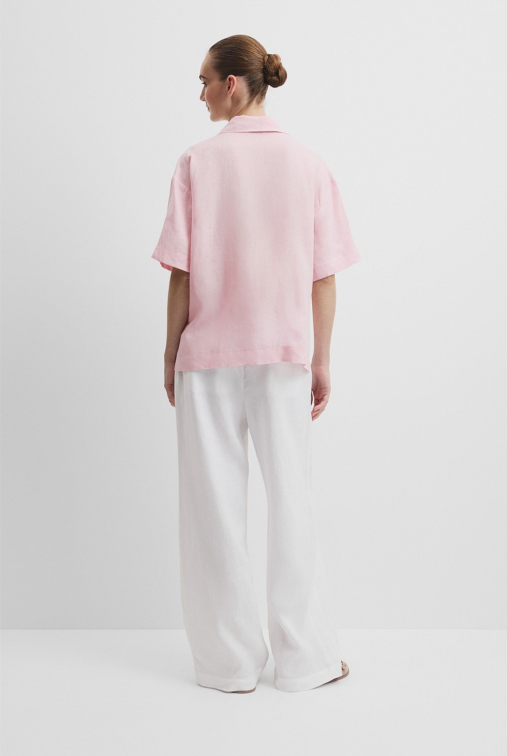 Organically Grown Linen Short Sleeve Shirt