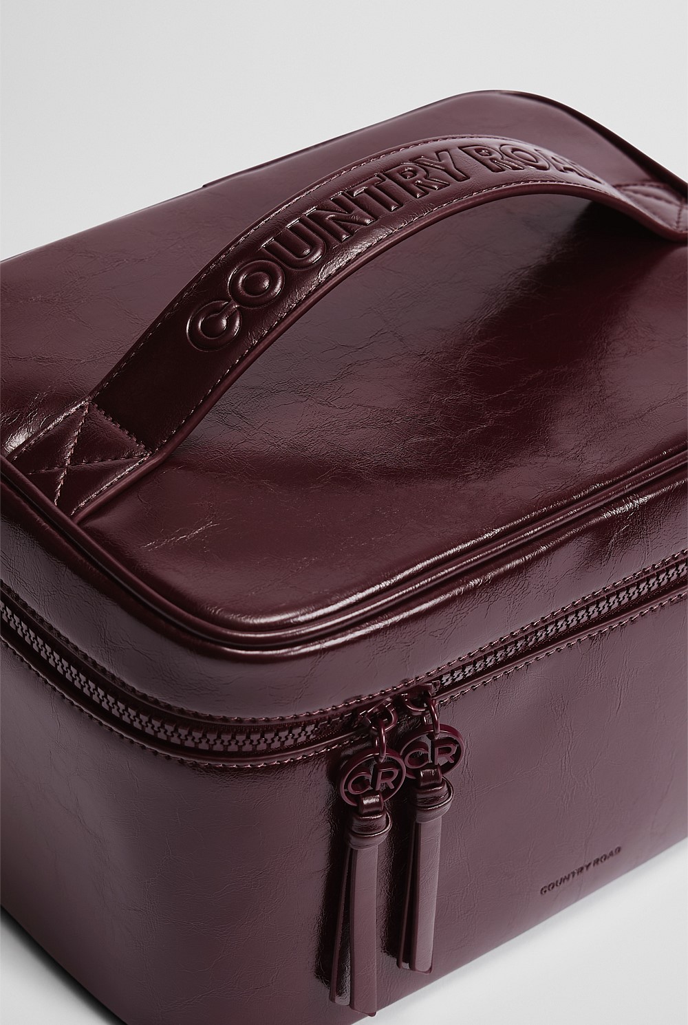 Branded Detail Cosmetic Case Bag