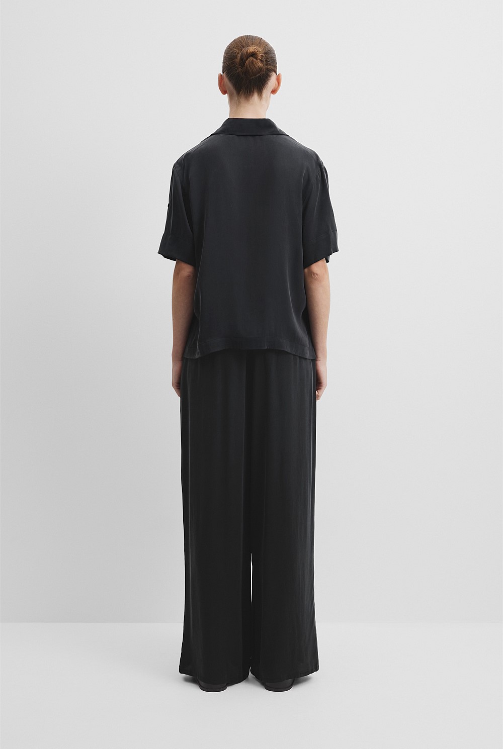 Short Sleeve Cupro Shirt