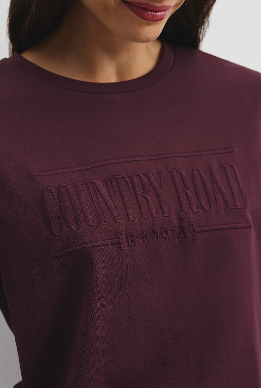 Australian Cotton Heritage Embroidered T-Shirt