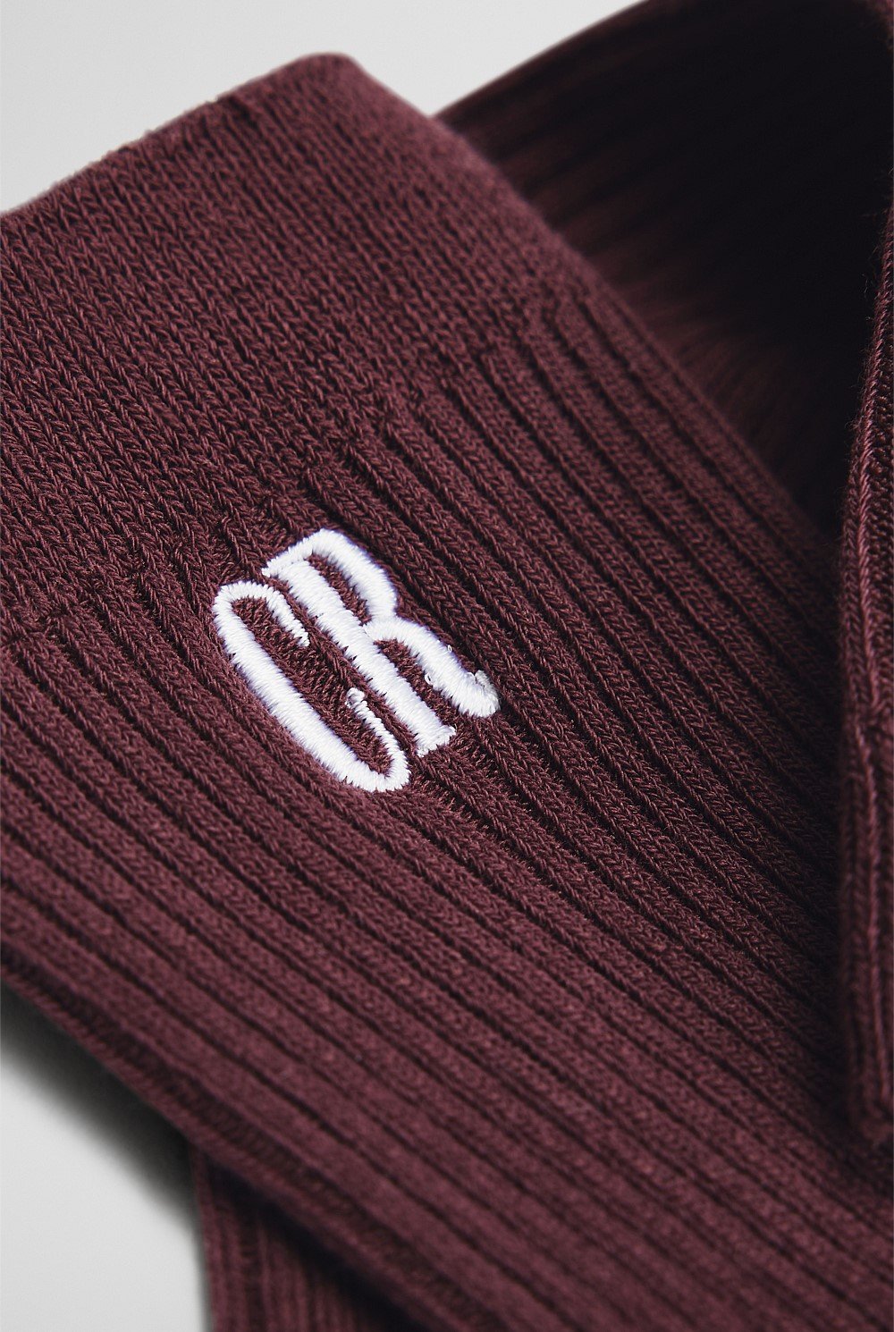 Australian Cotton Blend CR Ribbed Three Quarter Crew Sock