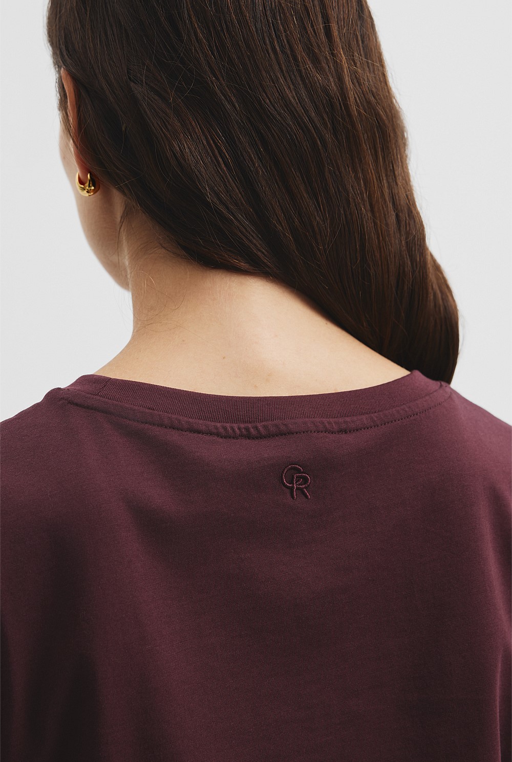 Australian Cotton Relaxed Crew Tank