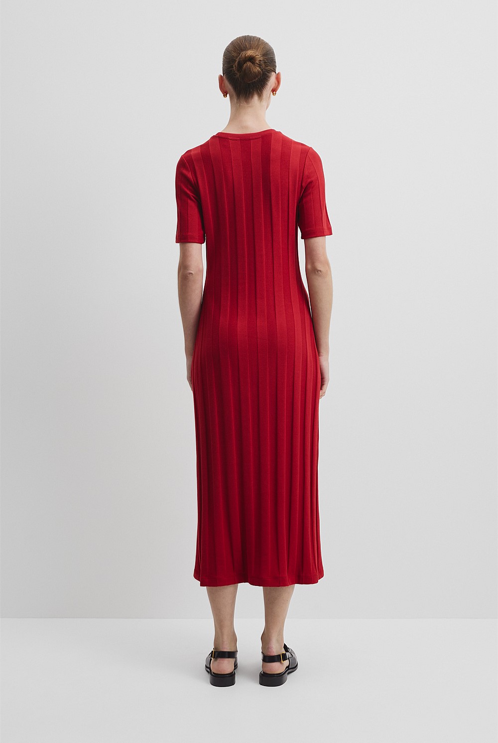Rib Midi Dress