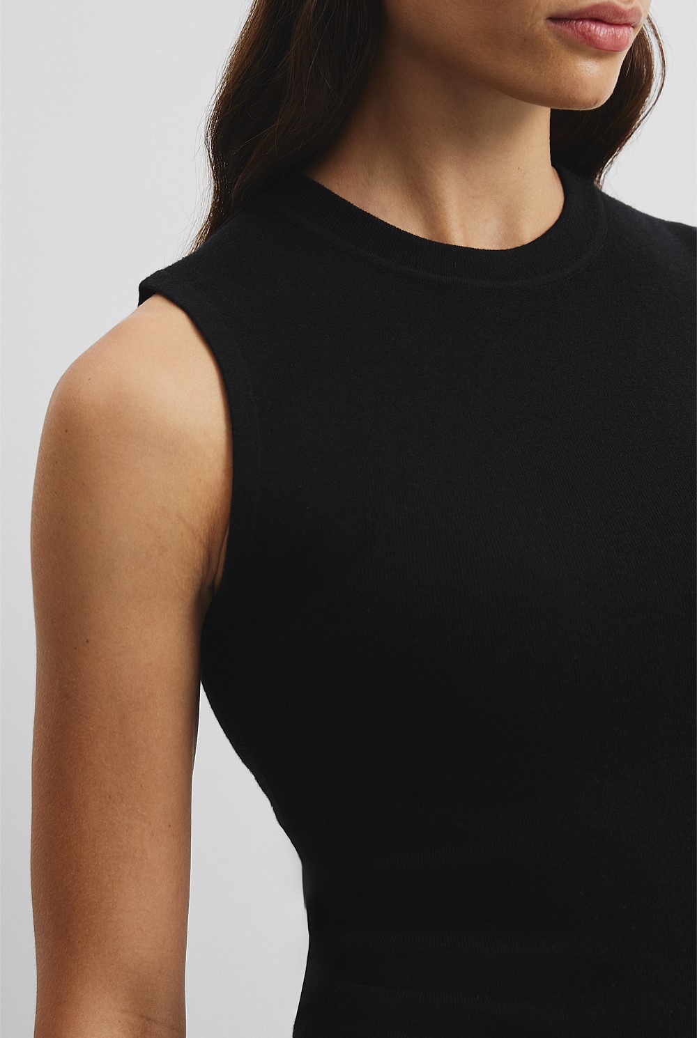 Wool Silk Tank