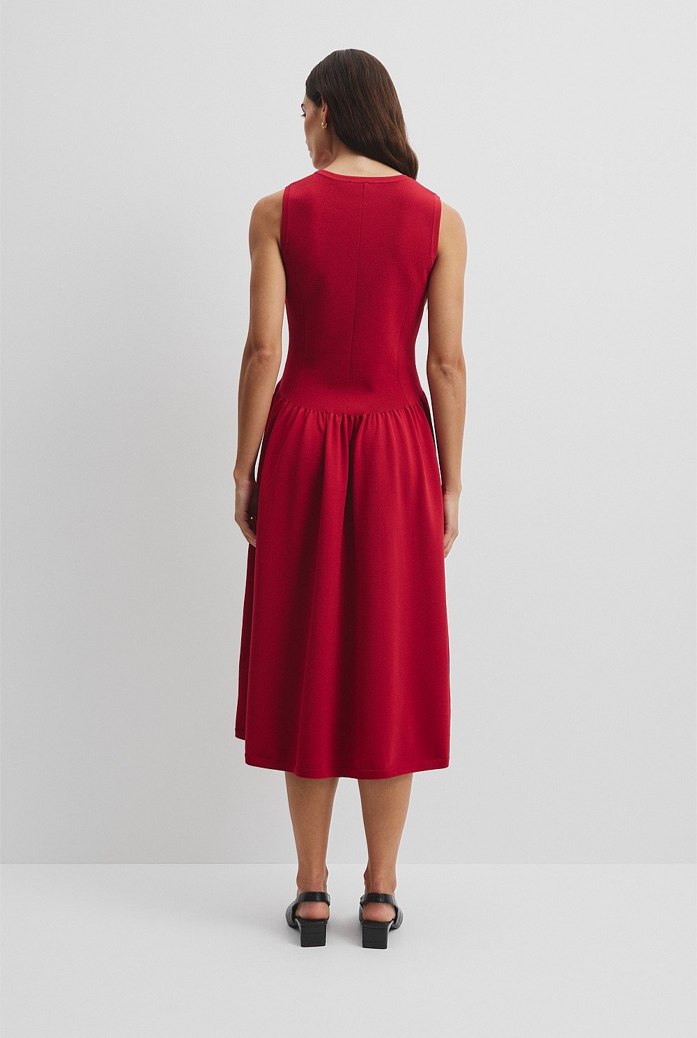 Mix Stitch Knit Dress