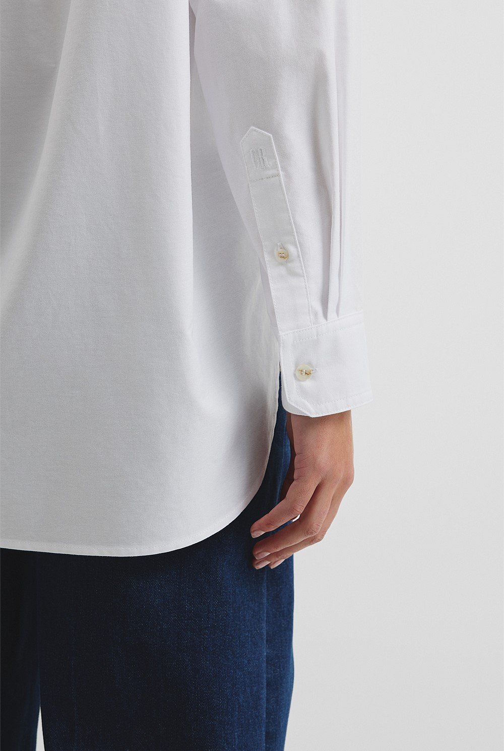 Oversized Australian Cotton Oxford Shirt