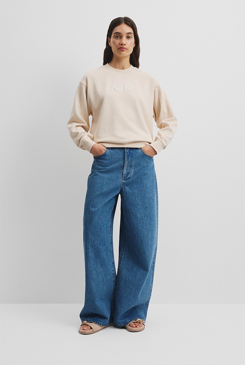 Australian Cotton CR Logo Sweat