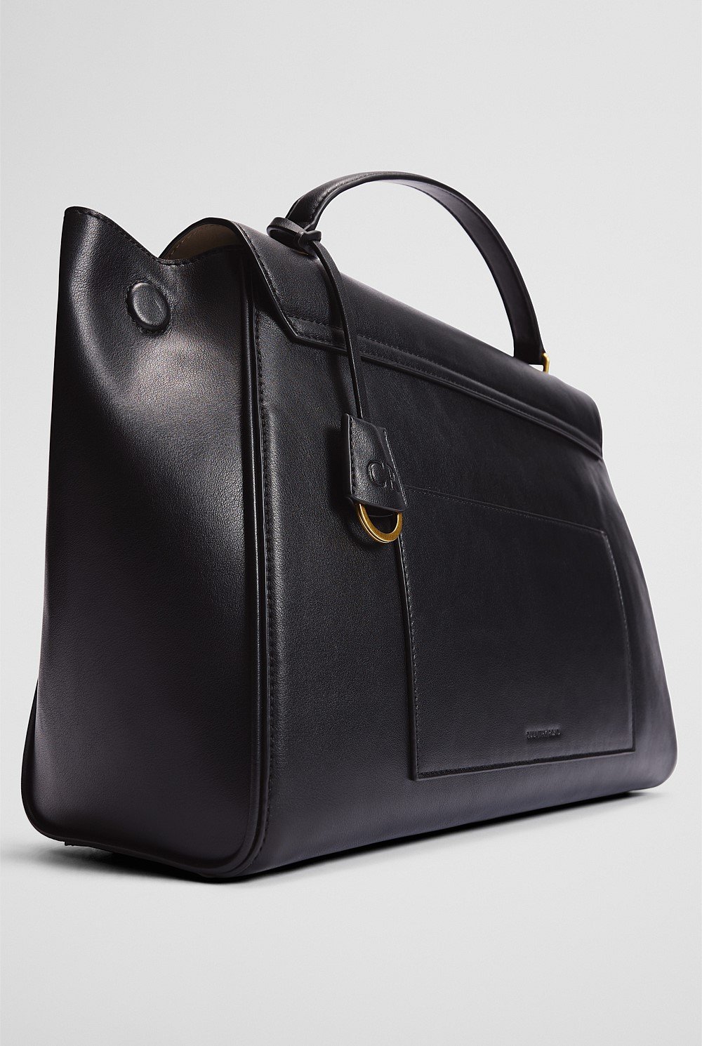 Turn Lock Shoulder Bag