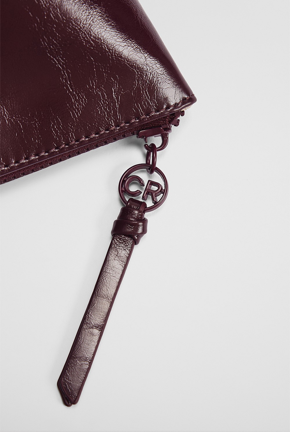 Branded Detail Tri Cosmetic Case