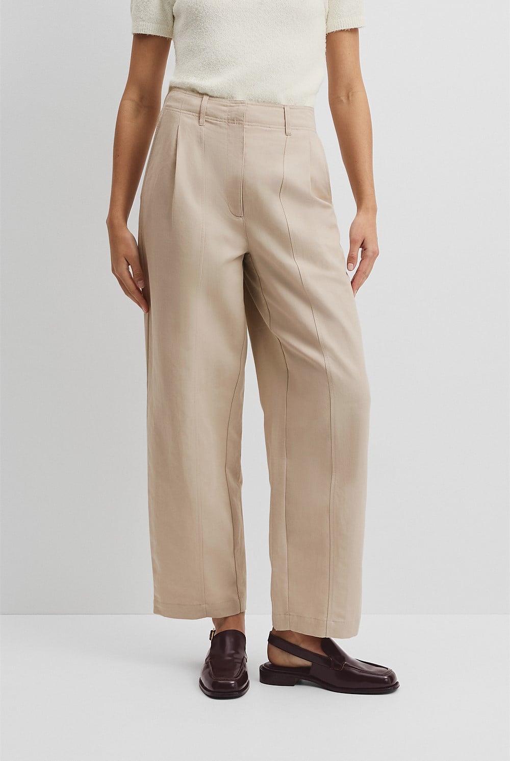 Australian Cotton Tapered Twill Pant