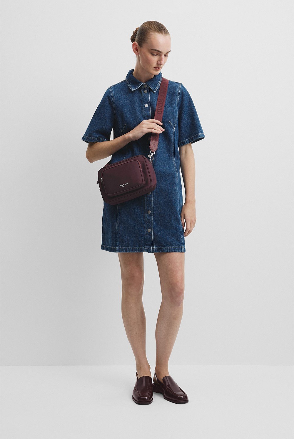 Recycled Polyester Soft Crossbody Bag