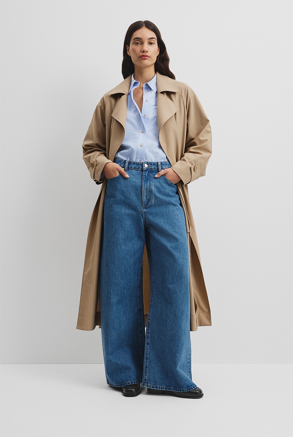 Oversized Australian Cotton Oxford Shirt